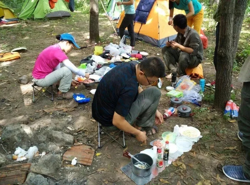 【北京驢友露營(yíng)天堂】后河露營(yíng)腐敗，涮鍋、捉蝦、戲水，清涼一夏