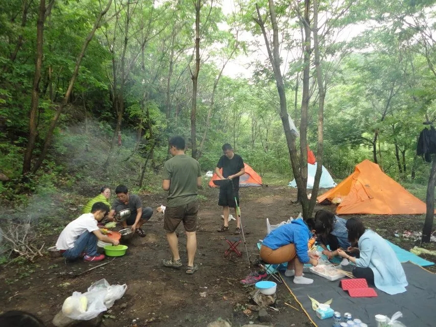 【北京驢友露營(yíng)天堂】后河露營(yíng)腐敗，涮鍋、捉蝦、戲水，清涼一夏