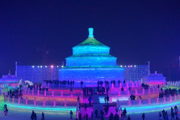 從哈爾濱出發去雪鄉旅游