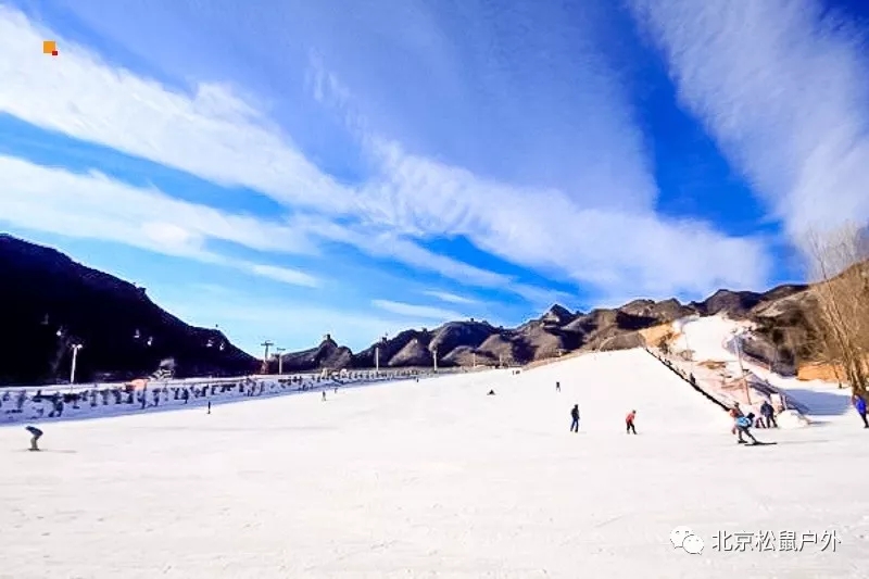 「懷北滑雪」周末國際范滑雪場-北京周邊雪質最好風景最美占地最大滑雪一整天