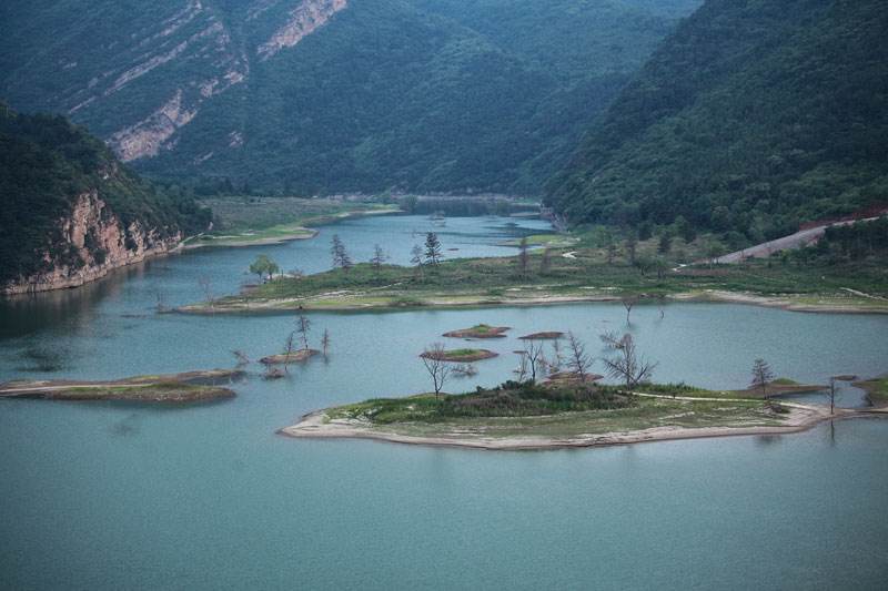 金海湖景區別有一番風味