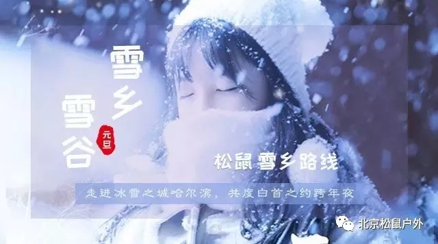 「2021年元旦雪鄉旅游」雪谷雪鄉徒步穿越，戶外純玩線路